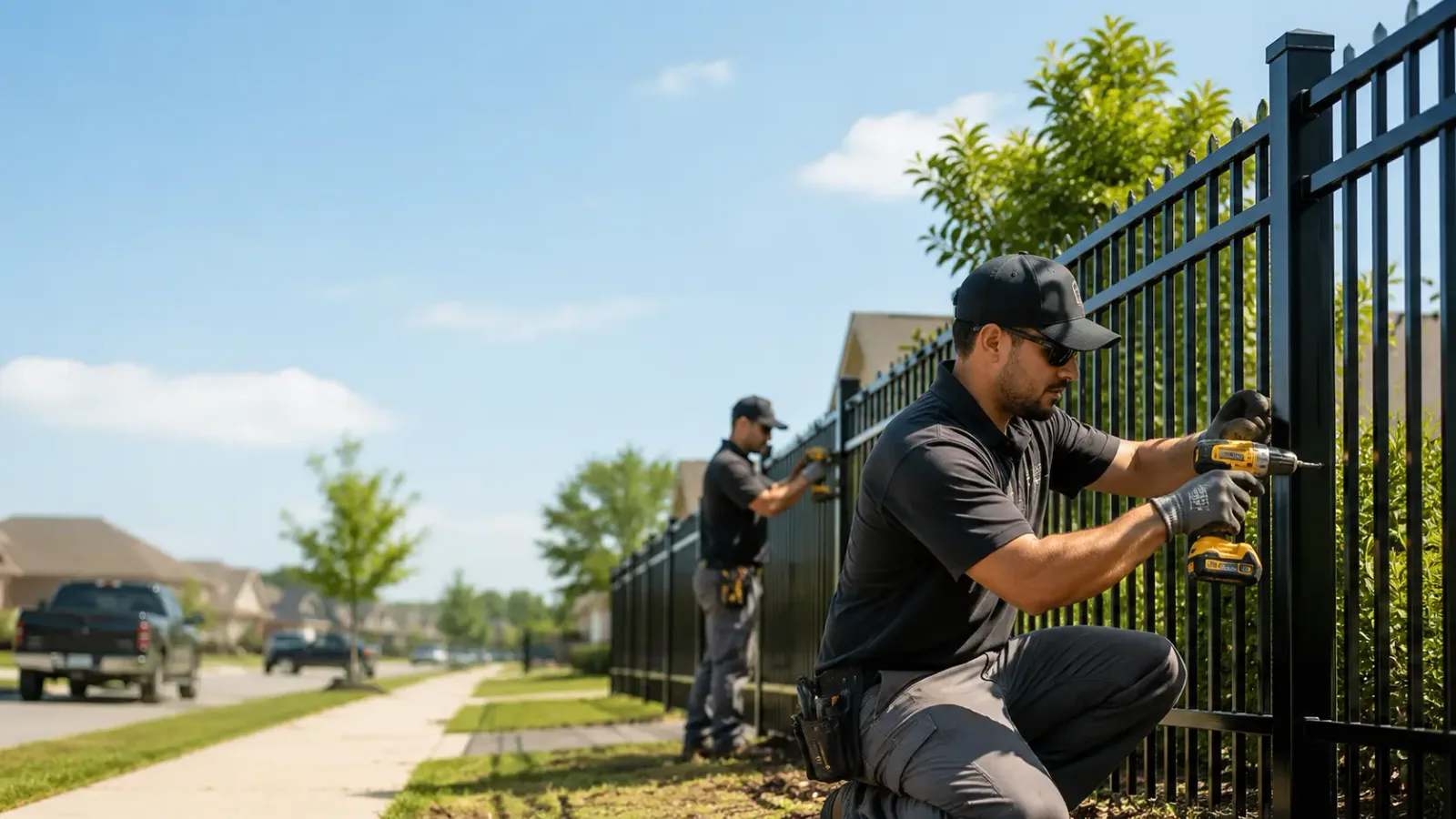 Metal Fence Installation in Braidwood, IL